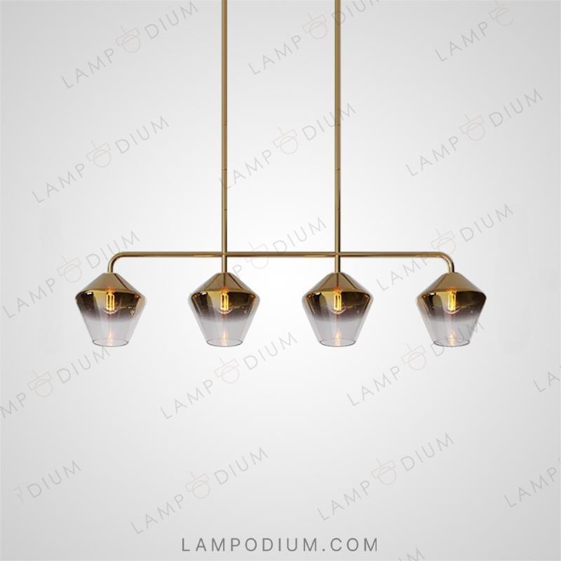 Linear, row luminaire CLOVE B