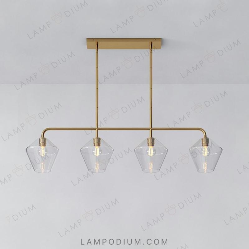 Linear, row luminaire CLOVE B