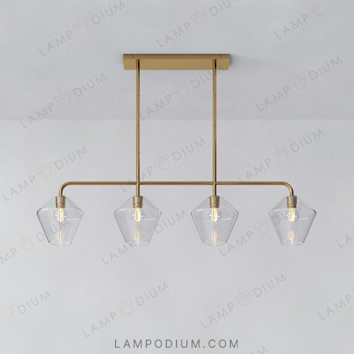 Linear, row luminaire CLOVE B