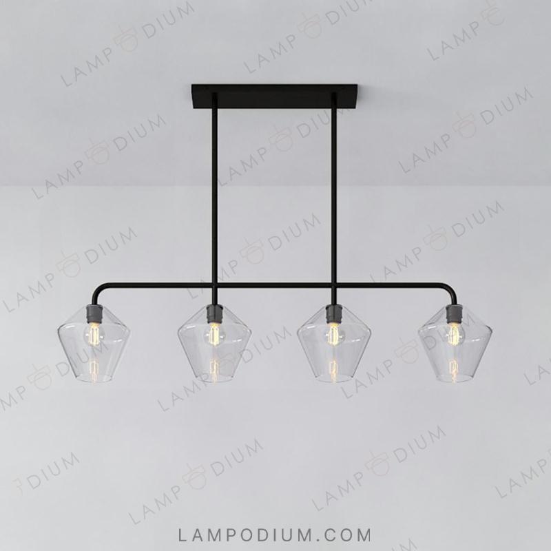 Linear, row luminaire CLOVE B