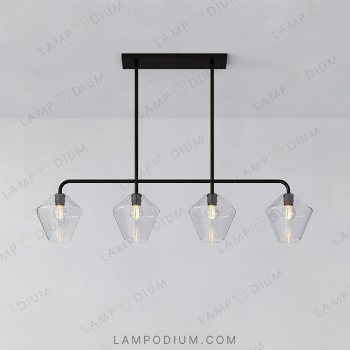 Linear, row luminaire CLOVE B