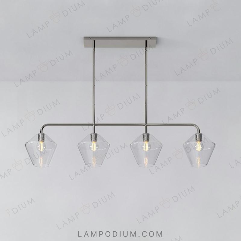 Linear, row luminaire CLOVE B