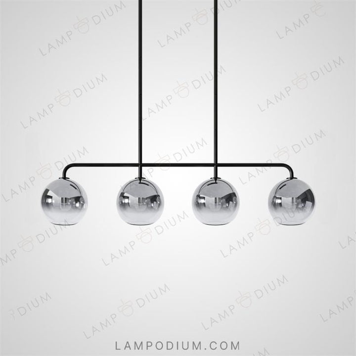 Linear, row luminaire CLOVE