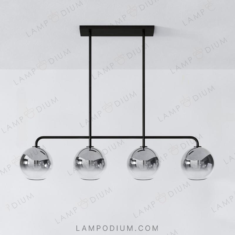 Linear, row luminaire CLOVE