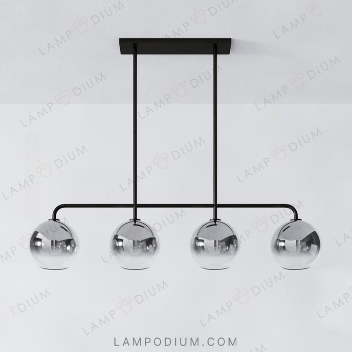 Linear, row luminaire CLOVE