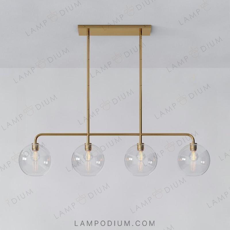 Linear, row luminaire CLOVE