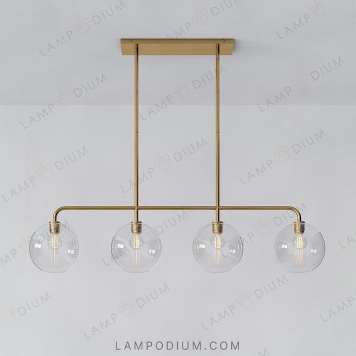 Linear, row luminaire CLOVE