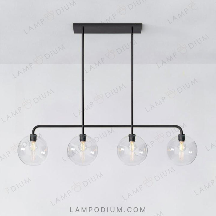 Linear, row luminaire CLOVE