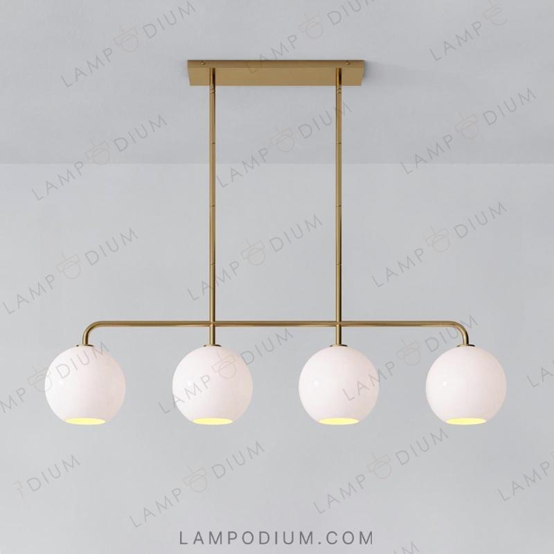 Linear, row luminaire CLOVE