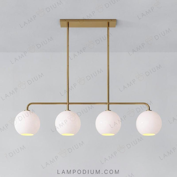 Linear, row luminaire CLOVE