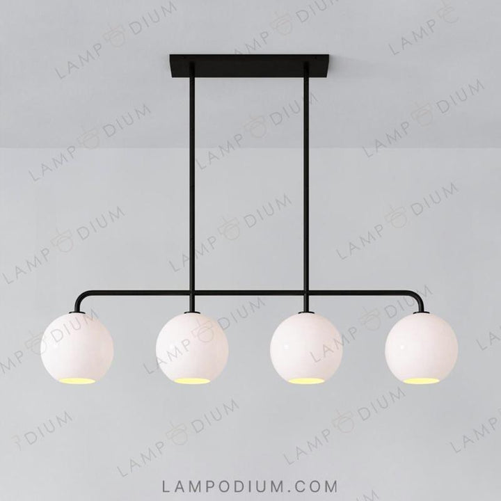 Linear, row luminaire CLOVE