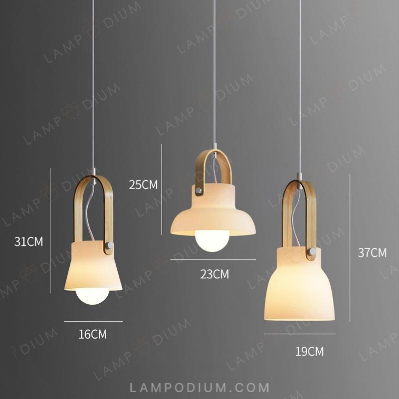 Pendant light CLUTCH GLASS