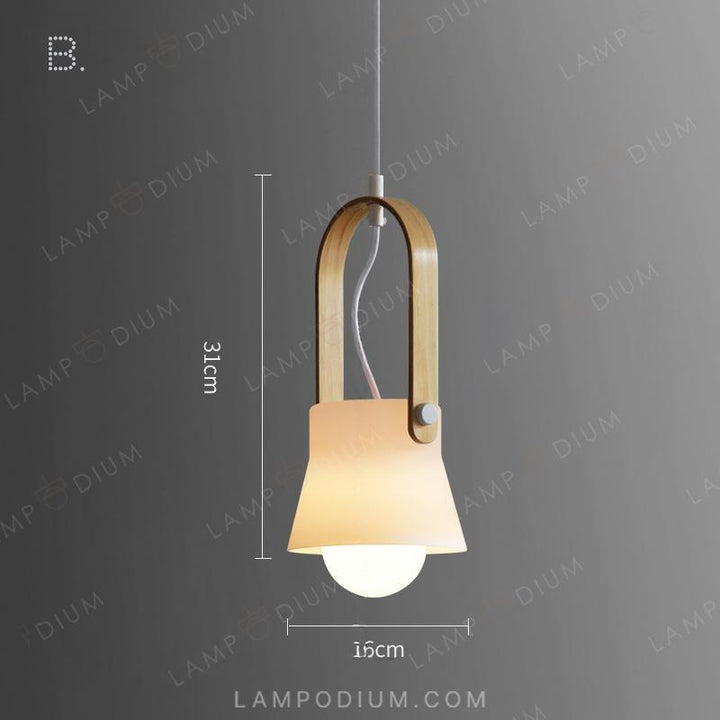 Pendant light CLUTCH GLASS