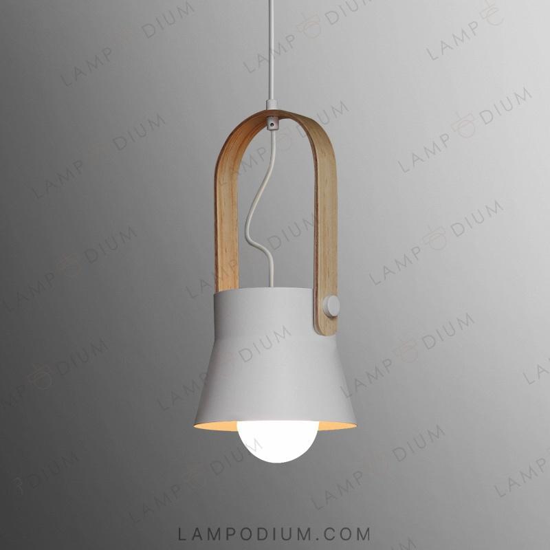 Hanging light fixture CLUTCH