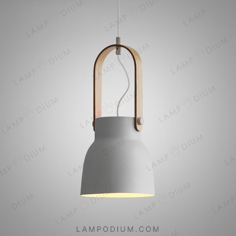 Hanging light fixture CLUTCH