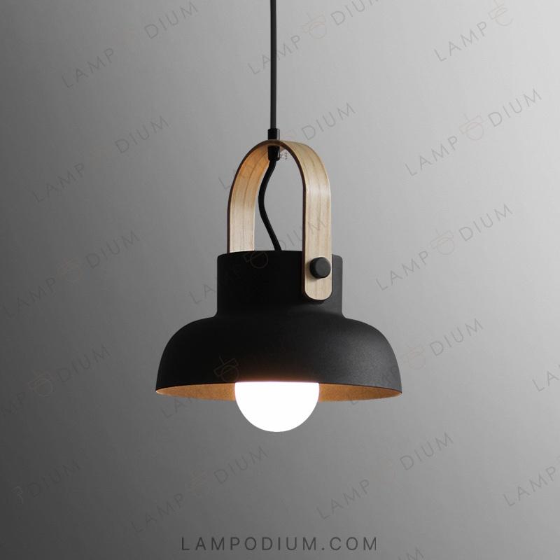 Hanging light fixture CLUTCH