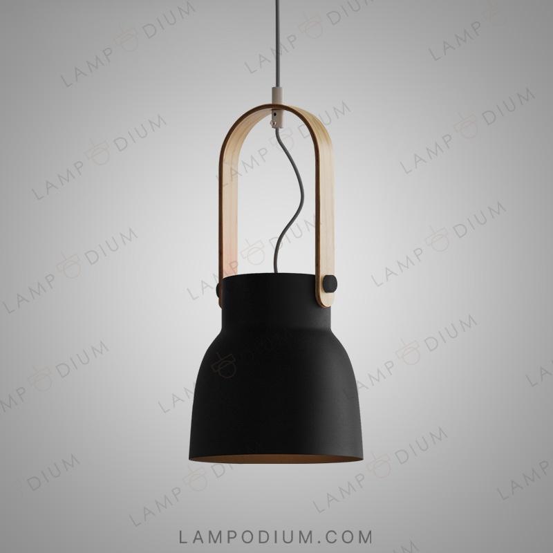 Hanging light fixture CLUTCH