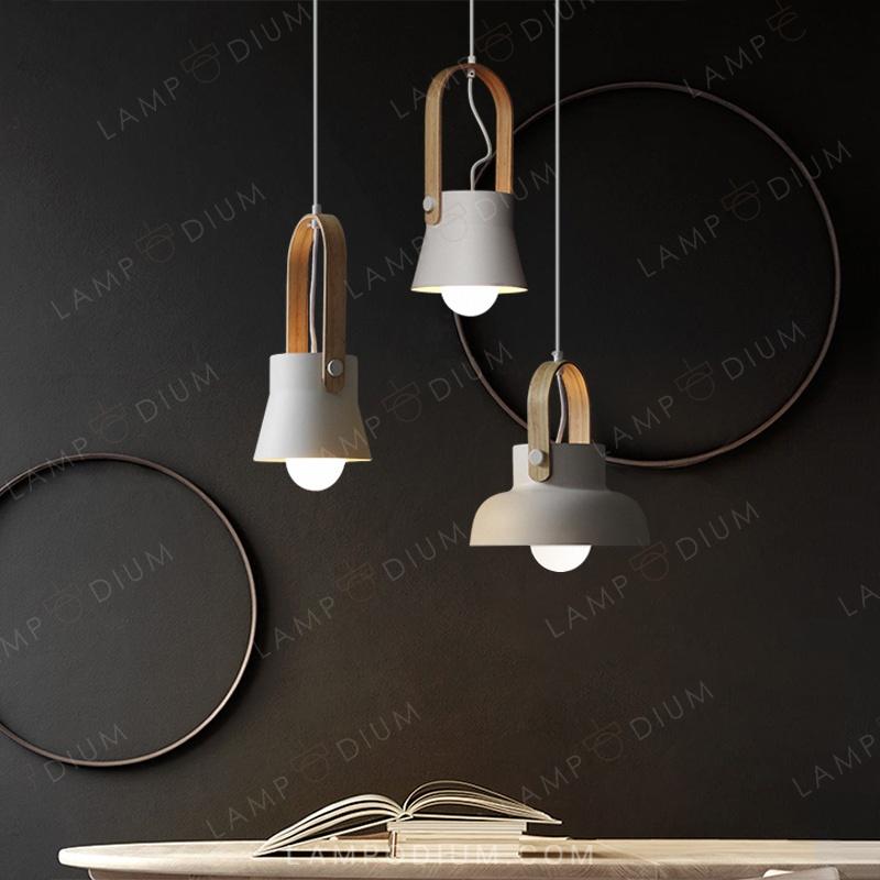 Hanging light fixture CLUTCH