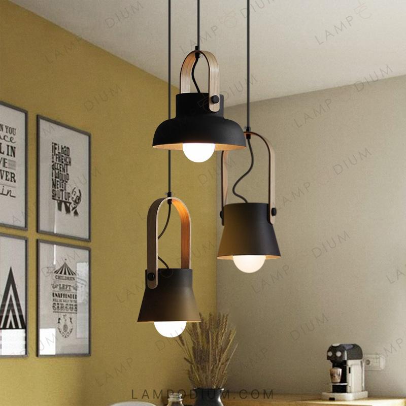 Hanging light fixture CLUTCH