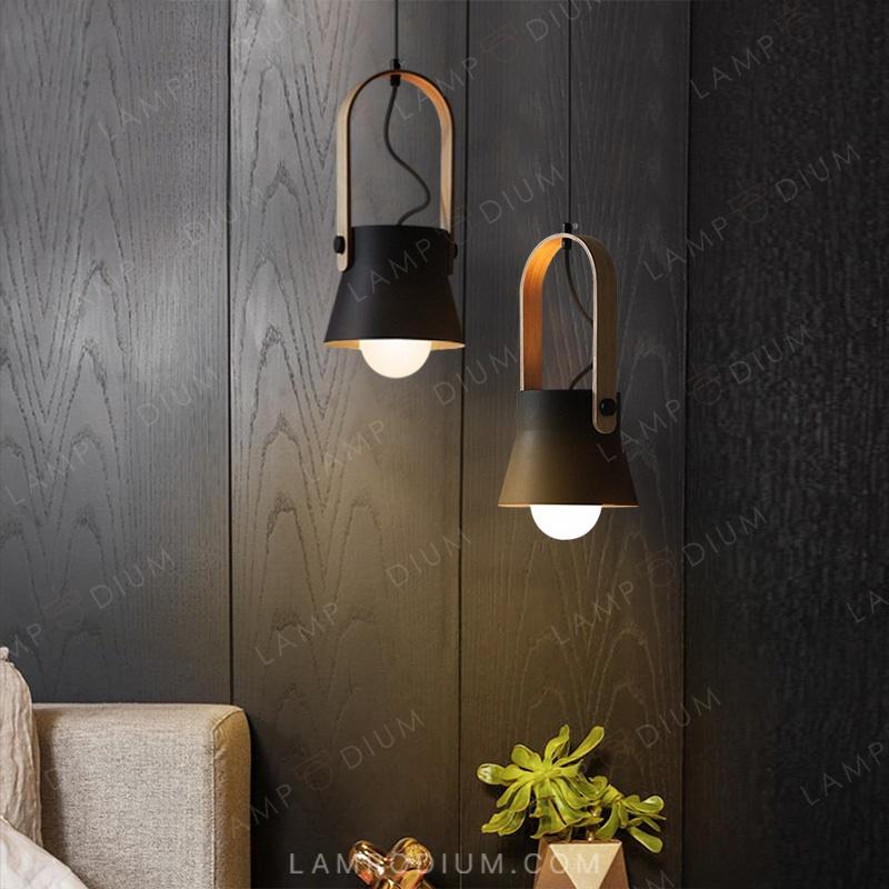 Hanging light fixture CLUTCH