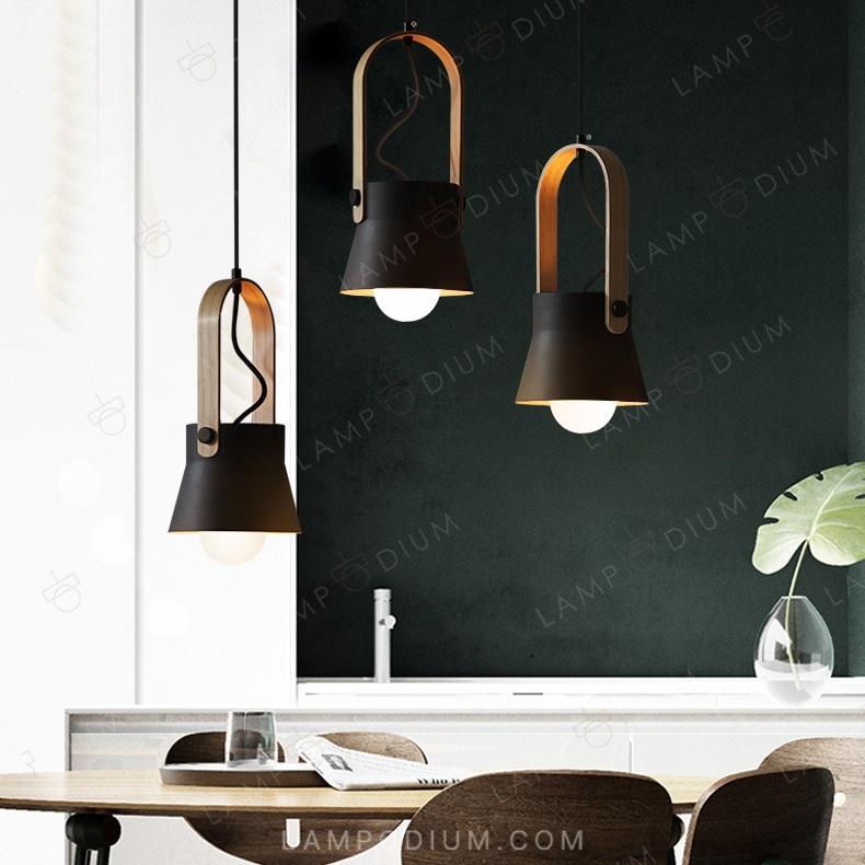 Hanging light fixture CLUTCH