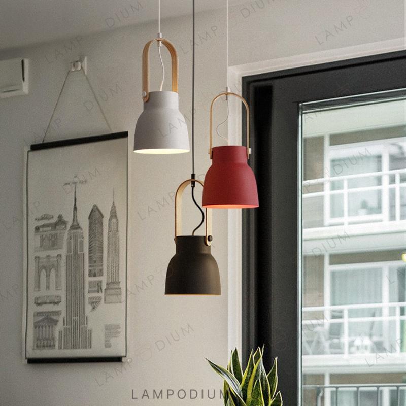 Hanging light fixture CLUTCH