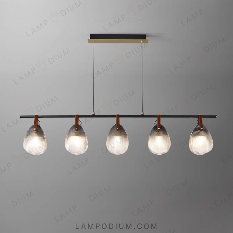 Linear, row luminaire CONCH L