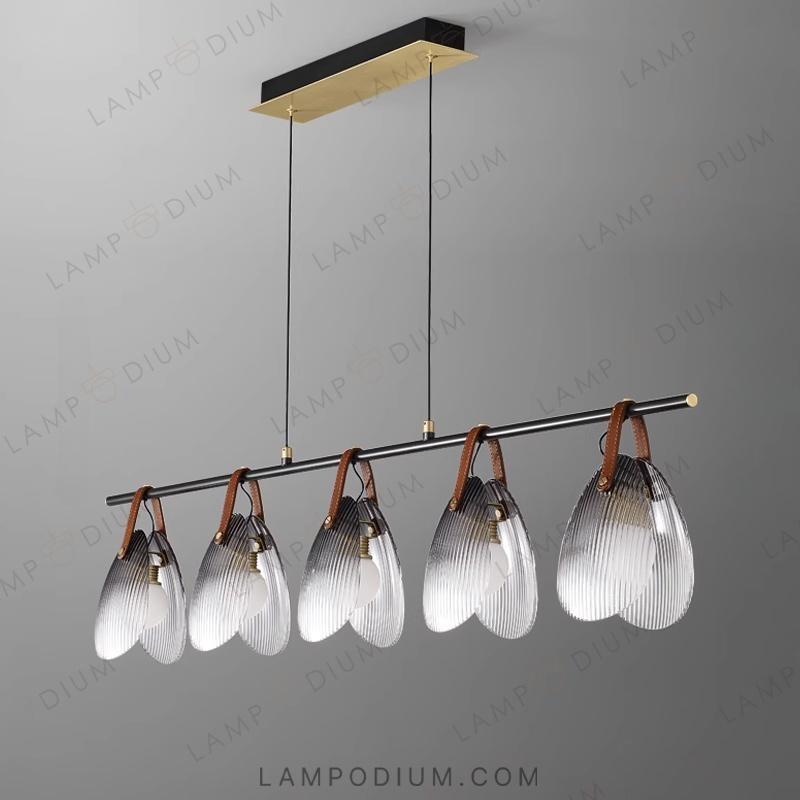 Linear, row luminaire CONCH L