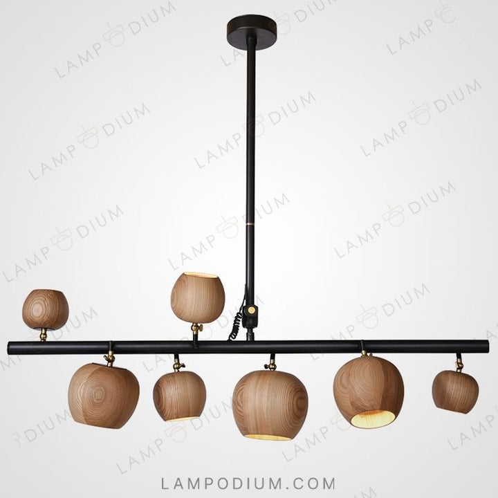 Linear, row luminaire CONNY