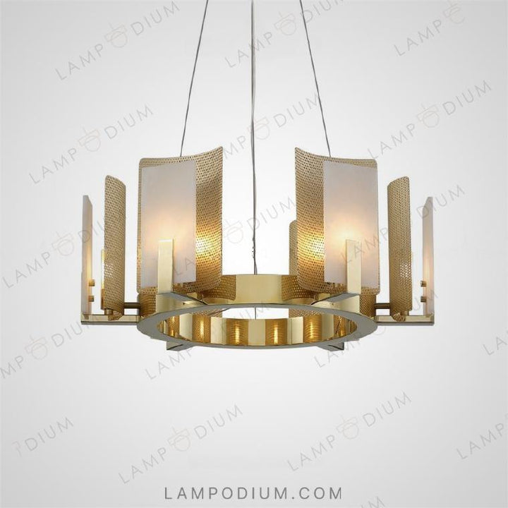 Circular chandeliers and light fixtures CONRAD R