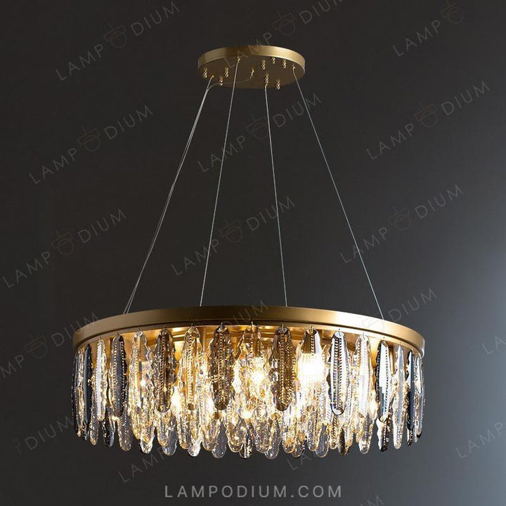 Circular chandeliers and light fixtures CONSUL