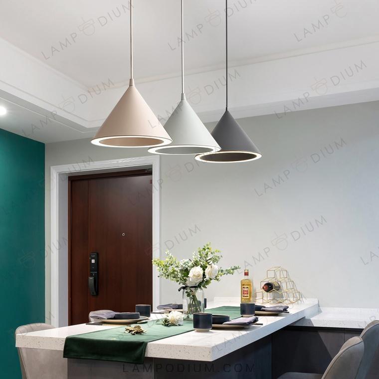 Pendant lamp CONTOUR