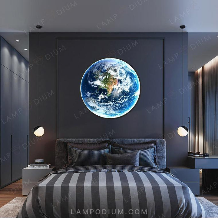 Wall lamp COSMOS EARTH