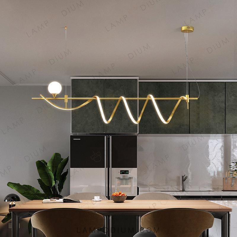 Linear, row luminaire COURT