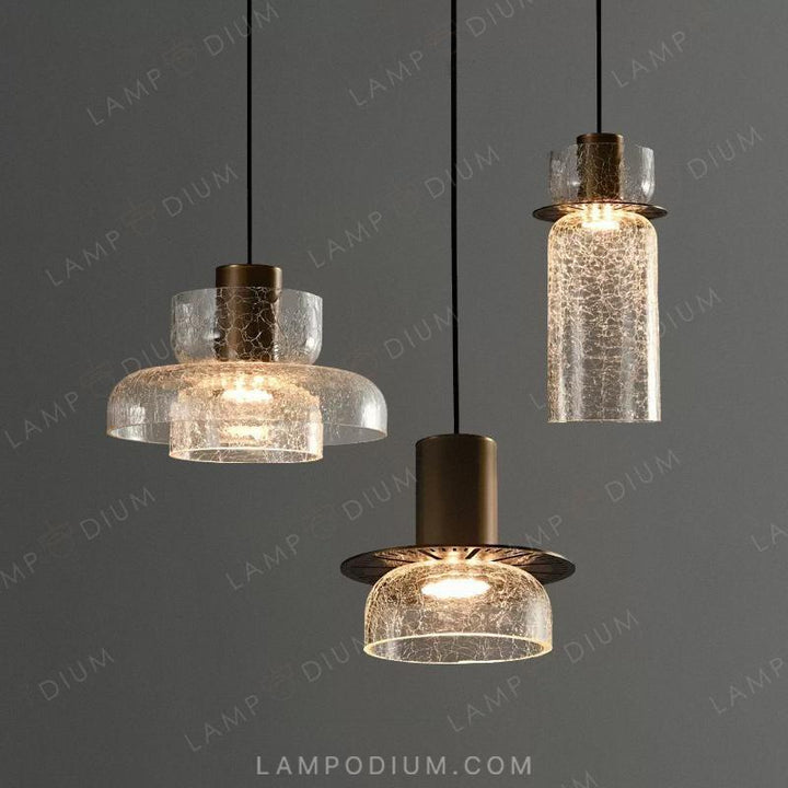 Hanging light fixture CRISPIN