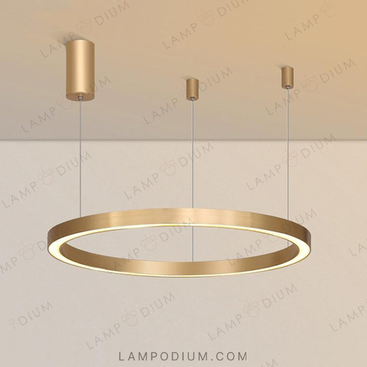 Circular chandeliers and lamps CRUISE LITE