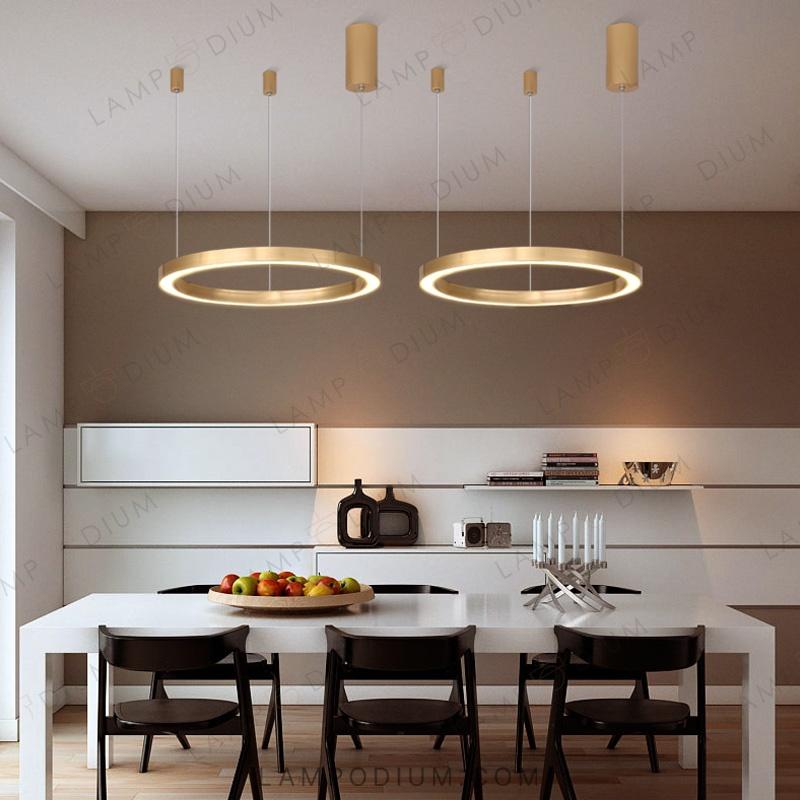 Circular chandeliers and lamps CRUISE LITE