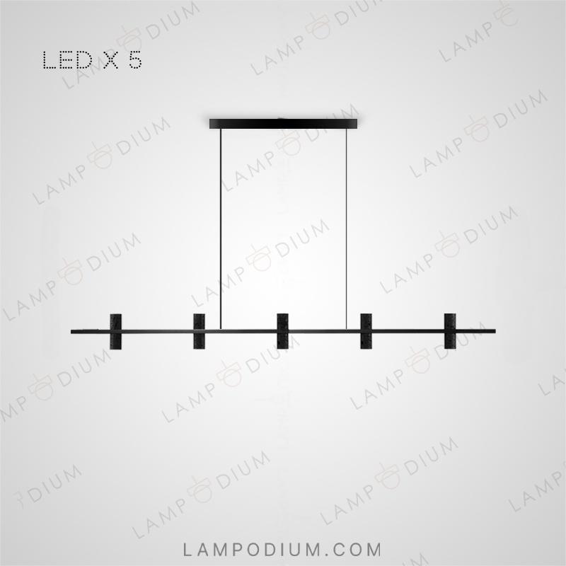 Linear, row luminaire CURB