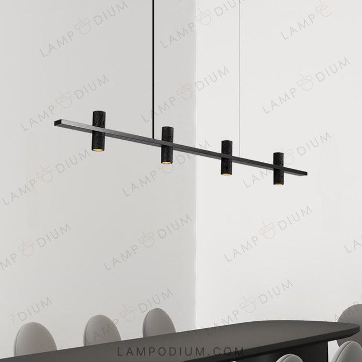 Linear, row luminaire CURB