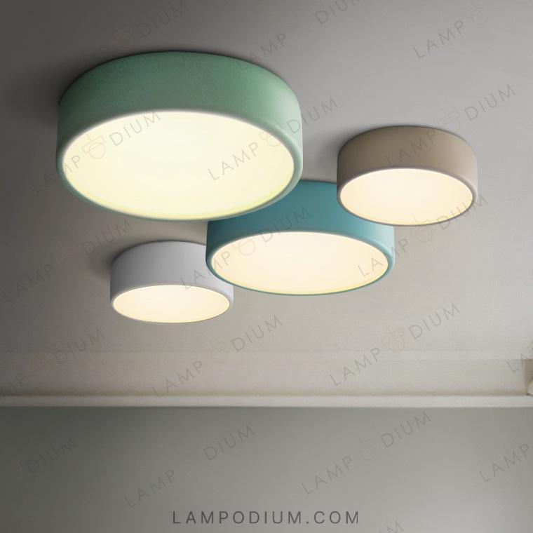 Ceiling light fixture CYLINDER B