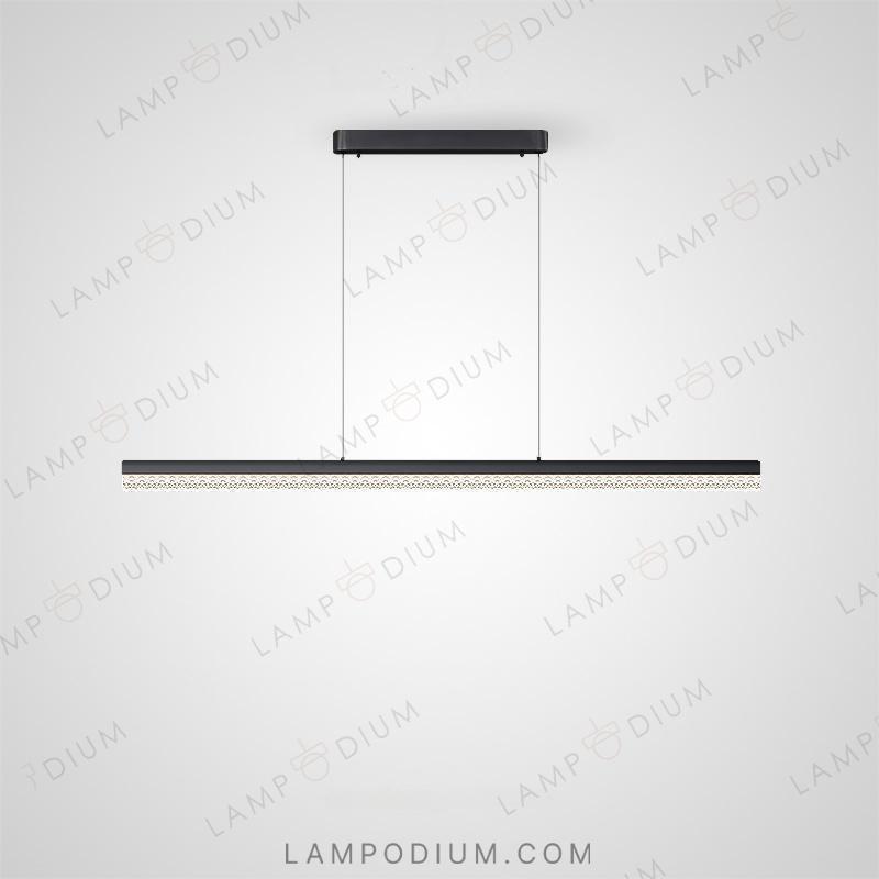 Linear, row luminaire DAAN