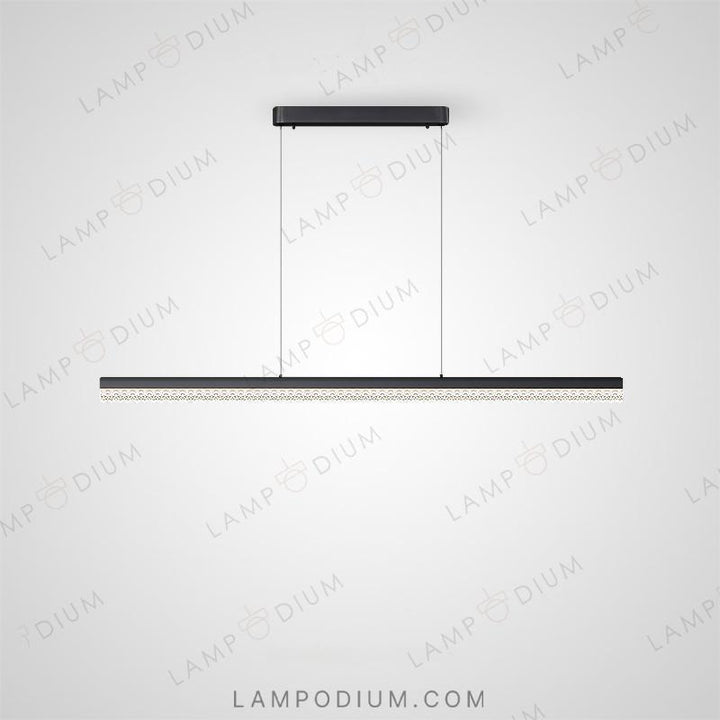 Linear, row luminaire DAAN