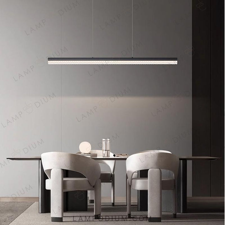 Linear, row luminaire DAAN