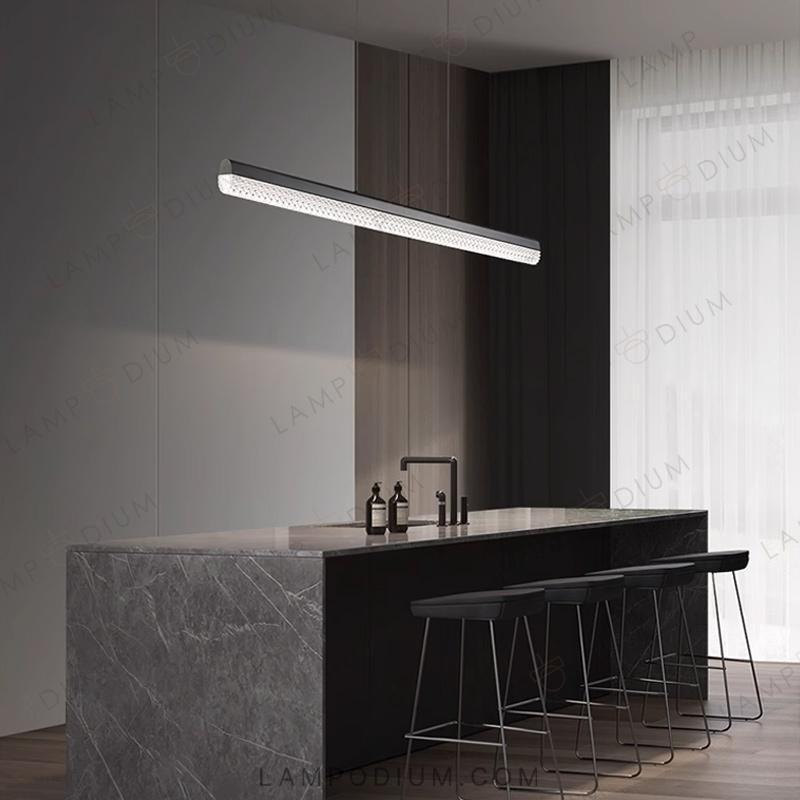 Linear, row luminaire DAAN