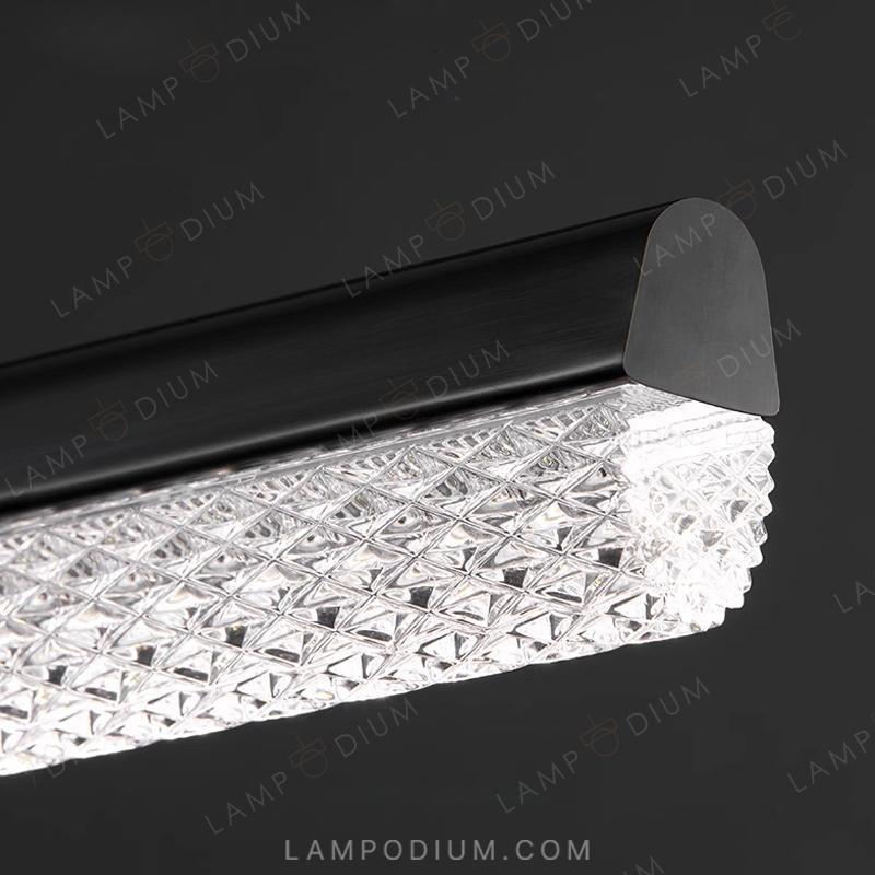 Linear, row luminaire DAAN