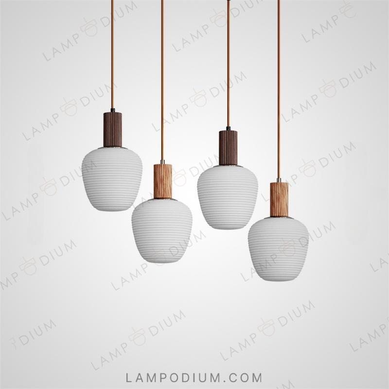 Ready combination of lamps DAGFIN DUO