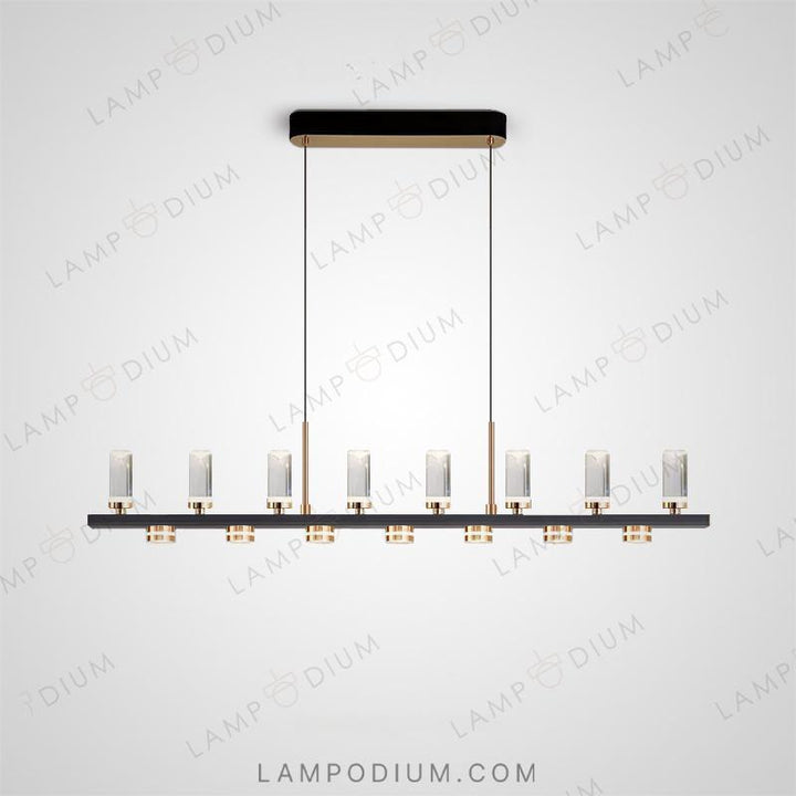 Linear, row luminaire DAGGRY