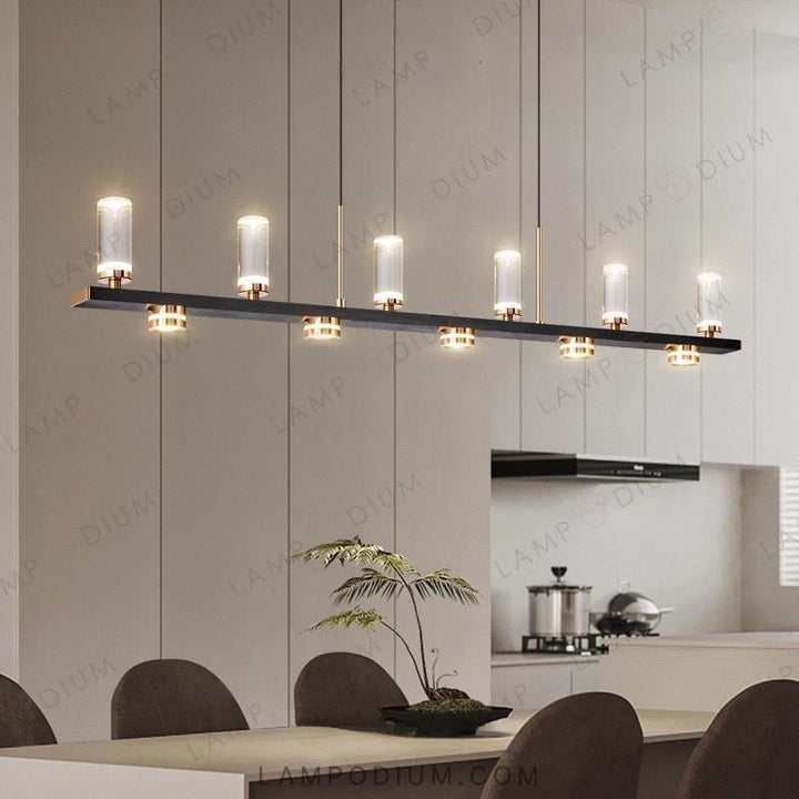 Linear, row luminaire DAGGRY