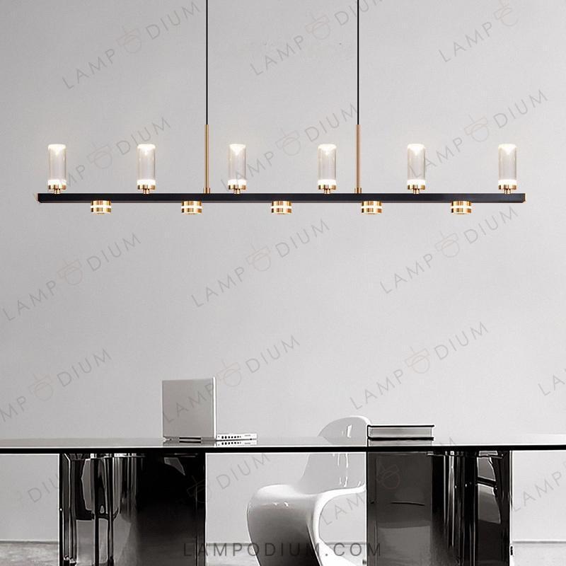 Linear, row luminaire DAGGRY