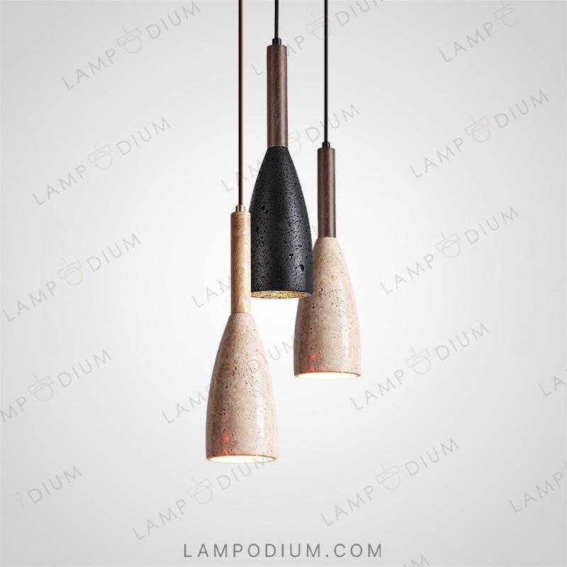 Pendant light DALBY WOOD